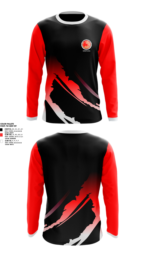 Long Sleeve Performance Shirt, Torin Martial Arts Academy, Wrestling, Teamtime, Team time, sublimation, custom sports apparel, team uniforms, spirit wear, spiritwear, sports uniforms, custom shirts, team store, custom team store, fundraiser sports, apparel fundraiser