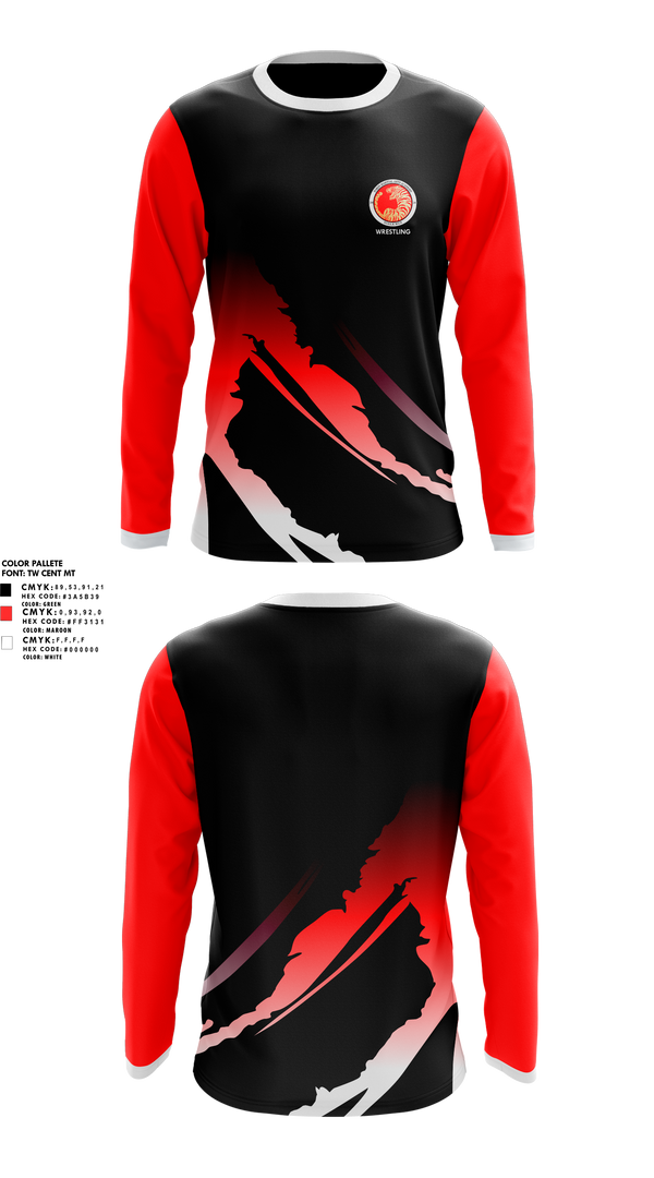 Long Sleeve Performance Shirt, Torin Martial Arts Academy, Wrestling, Teamtime, Team time, sublimation, custom sports apparel, team uniforms, spirit wear, spiritwear, sports uniforms, custom shirts, team store, custom team store, fundraiser sports, apparel fundraiser