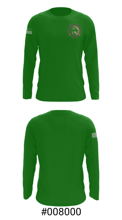 Faith Christian School Track 8170365 Long Sleeve Performance Shirt - 18