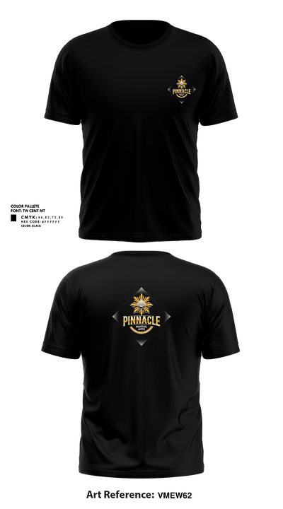 Pinnacle Martial Arts 28485454 Short Sleeve Performance Shirt - 4
