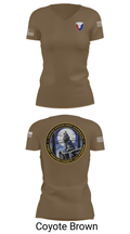 USAG Fort Hunter Liggett 63264859 Women's Short Sleeve V-neck Shirt - 12