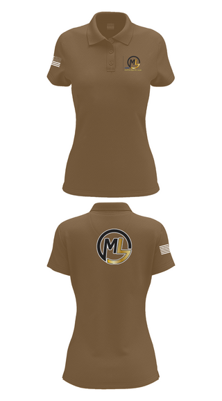 Womens Short Sleeve Performance Polo, ML concrete Llc, , Teamtime, Team time, sublimation, custom sports apparel, team uniforms, spirit wear, spiritwear, sports uniforms, custom shirts, team store, custom team store, fundraiser sports, apparel fundraiser
