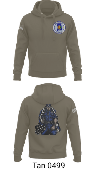 Hoodie, Alabama Department of Corrections, Police, Teamtime, Team time, sublimation, custom sports apparel, team uniforms, spirit wear, spiritwear, sports uniforms, custom shirts, team store, custom team store, fundraiser sports, apparel fundraiser