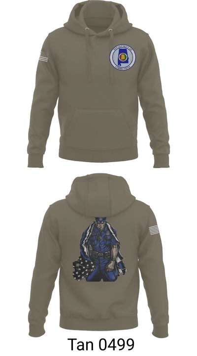 Alabama Department of Corrections 68414517 Hoodie - 74