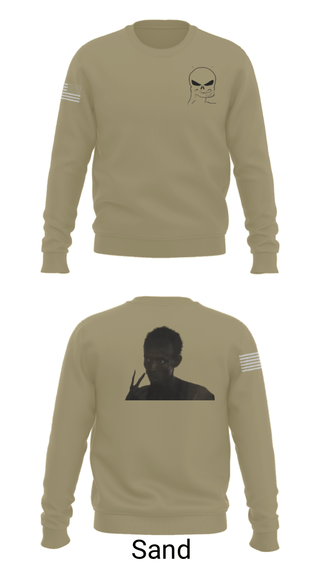 Crew Neck Sweatshirt, B Co, 303d IEW BN, Army, Teamtime, Team time, sublimation, custom sports apparel, team uniforms, spirit wear, spiritwear, sports uniforms, custom shirts, team store, custom team store, fundraiser sports, apparel fundraiser