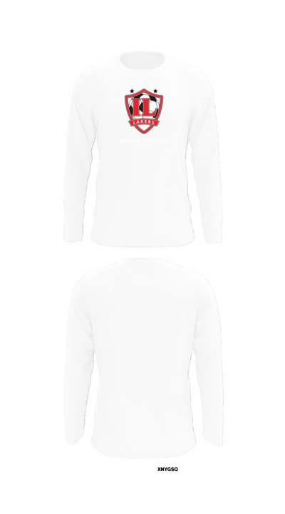Indian Lake High School Soccer 91903361 Long Sleeve Performance Shirt - 8