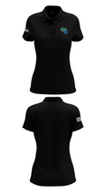 James N Gamble Montessori Junior High School Volleyball 31595868 Women's Short Sleeve Performance Polo  - 36