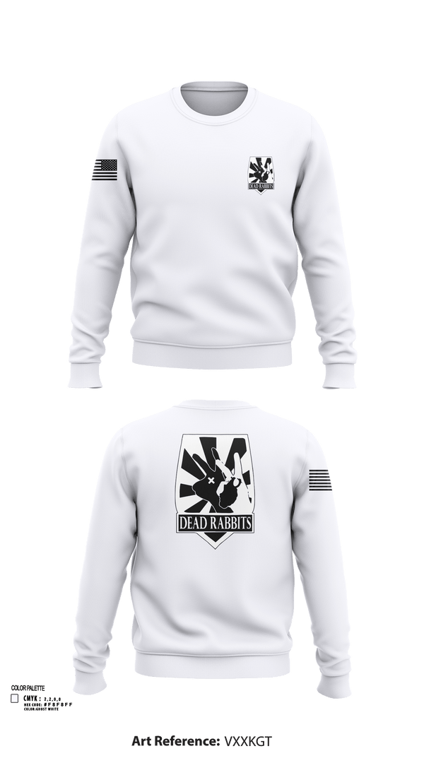 Crew Neck Sweatshirt, Dead Rabbits, , Teamtime, Team time, sublimation, custom sports apparel, team uniforms, spirit wear, spiritwear, sports uniforms, custom shirts, team store, custom team store, fundraiser sports, apparel fundraiser