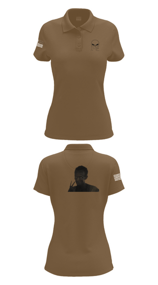 Womens Short Sleeve Performance Polo, B Co, 303d IEW BN, Army, Teamtime, Team time, sublimation, custom sports apparel, team uniforms, spirit wear, spiritwear, sports uniforms, custom shirts, team store, custom team store, fundraiser sports, apparel fundraiser