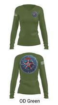 Defenders of the Coast 55922542 Women's Long Sleeve V-neck Shirt - 57
