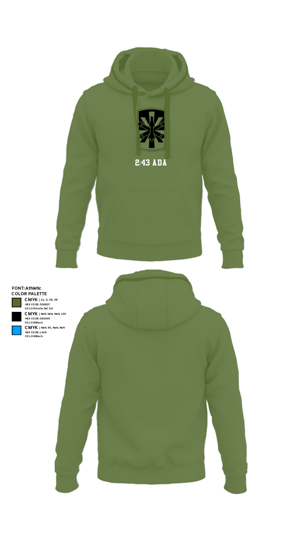 Hoodie, 2/43 ADA, Army, Teamtime, Team time, sublimation, custom sports apparel, team uniforms, spirit wear, spiritwear, sports uniforms, custom shirts, team store, custom team store, fundraiser sports, apparel fundraiser