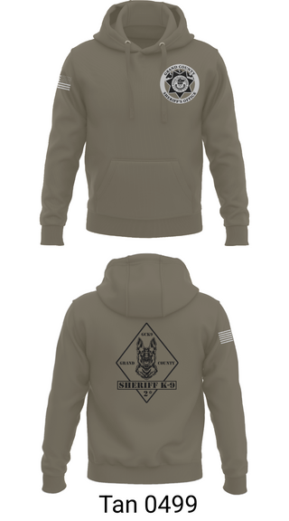 Hoodie, GCSO K9, , Teamtime, Team time, sublimation, custom sports apparel, team uniforms, spirit wear, spiritwear, sports uniforms, custom shirts, team store, custom team store, fundraiser sports, apparel fundraiser