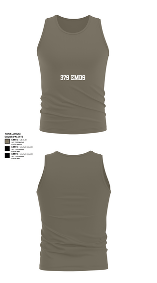 Tank Top, 379 EMDS, Air Force, Teamtime, Team time, sublimation, custom sports apparel, team uniforms, spirit wear, spiritwear, sports uniforms, custom shirts, team store, custom team store, fundraiser sports, apparel fundraiser