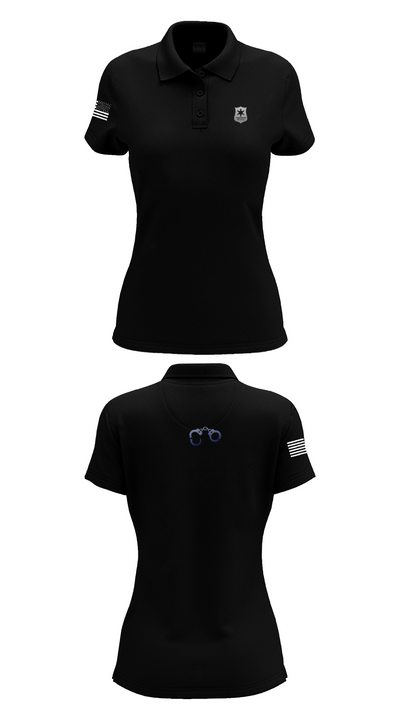 EMPIRE First protection service agent 86384889 Women's Short Sleeve Performance Polo  - 36