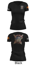Archer Battery 2-2 FA 26774944 Women's Short Sleeve V-neck Shirt - 28