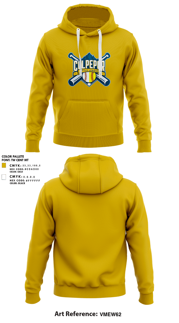 Hoodie, Culpeper Little League, Baseball, Teamtime, Team time, sublimation, custom sports apparel, team uniforms, spirit wear, spiritwear, sports uniforms, custom shirts, team store, custom team store, fundraiser sports, apparel fundraiser