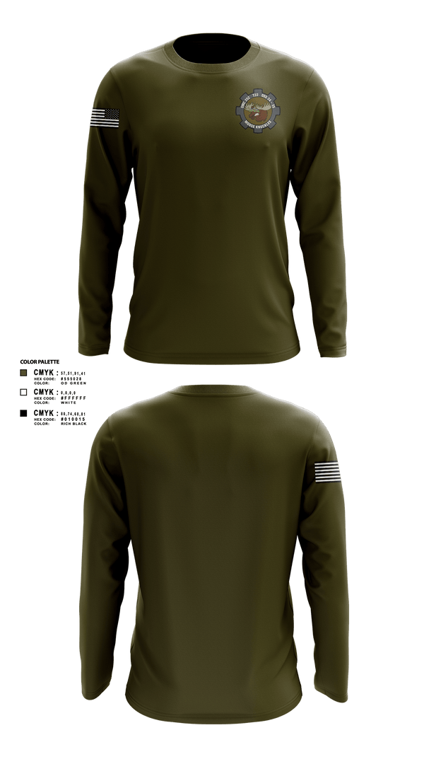 Long Sleeve Performance Shirt, Moose Knuckles, Army, Teamtime, Team time, sublimation, custom sports apparel, team uniforms, spirit wear, spiritwear, sports uniforms, custom shirts, team store, custom team store, fundraiser sports, apparel fundraiser