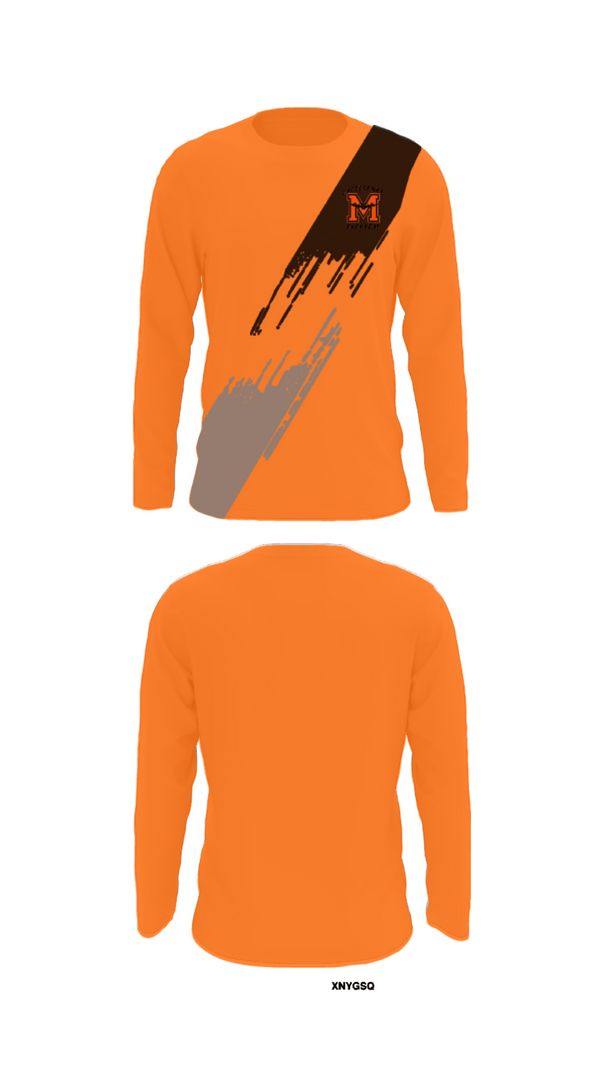 Long Sleeve Performance Shirt, Macomb Senior High School Baseball, Baseball, Teamtime, Team time, sublimation, custom sports apparel, team uniforms, spirit wear, spiritwear, sports uniforms, custom shirts, team store, custom team store, fundraiser sports, apparel fundraiser