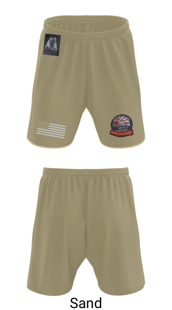Athletic Shorts With Pockets, AIMD IWAKUNI, Navy, Teamtime, Team time, sublimation, custom sports apparel, team uniforms, spirit wear, spiritwear, sports uniforms, custom shirts, team store, custom team store, fundraiser sports, apparel fundraiser