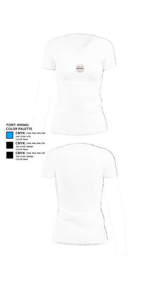 Womens Short Sleeve Vneck Shirt, Armstrong Towing & Recovery LLC, , Teamtime, Team time, sublimation, custom sports apparel, team uniforms, spirit wear, spiritwear, sports uniforms, custom shirts, team store, custom team store, fundraiser sports, apparel fundraiser