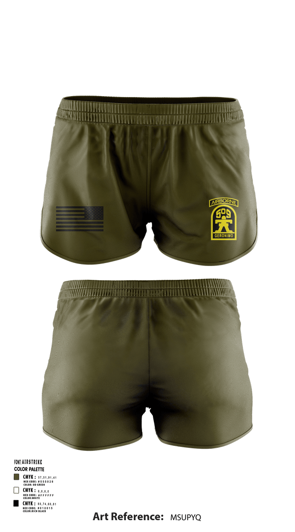 Ranger Panties, Geronimo, Army, Teamtime, Team time, sublimation, custom sports apparel, team uniforms, spirit wear, spiritwear, sports uniforms, custom shirts, team store, custom team store, fundraiser sports, apparel fundraiser
