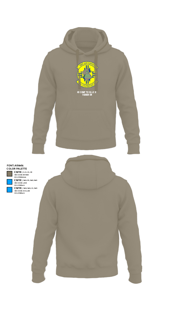 Hoodie, 49 COMPTROLLER SQUADRON, , Teamtime, Team time, sublimation, custom sports apparel, team uniforms, spirit wear, spiritwear, sports uniforms, custom shirts, team store, custom team store, fundraiser sports, apparel fundraiser