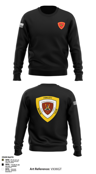 Crew Neck Sweatshirt, HQBN 3D MARDIV, Marines, Teamtime, Team time, sublimation, custom sports apparel, team uniforms, spirit wear, spiritwear, sports uniforms, custom shirts, team store, custom team store, fundraiser sports, apparel fundraiser
