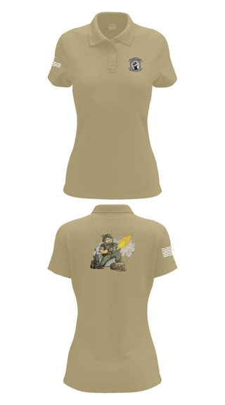 Women's Short Sleeve Performance Polo, FIELD MESS, Marines, Teamtime, Team time, sublimation, custom sports apparel, team uniforms, spirit wear, spiritwear, sports uniforms, custom shirts, team store, custom team store, fundraiser sports, apparel fundraiser