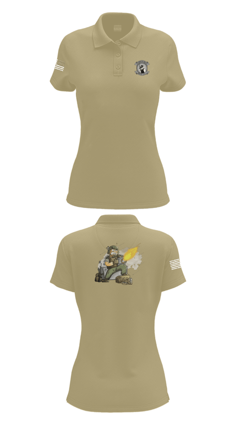 Women's Short Sleeve Performance Polo, FIELD MESS, Marines, Teamtime, Team time, sublimation, custom sports apparel, team uniforms, spirit wear, spiritwear, sports uniforms, custom shirts, team store, custom team store, fundraiser sports, apparel fundraiser