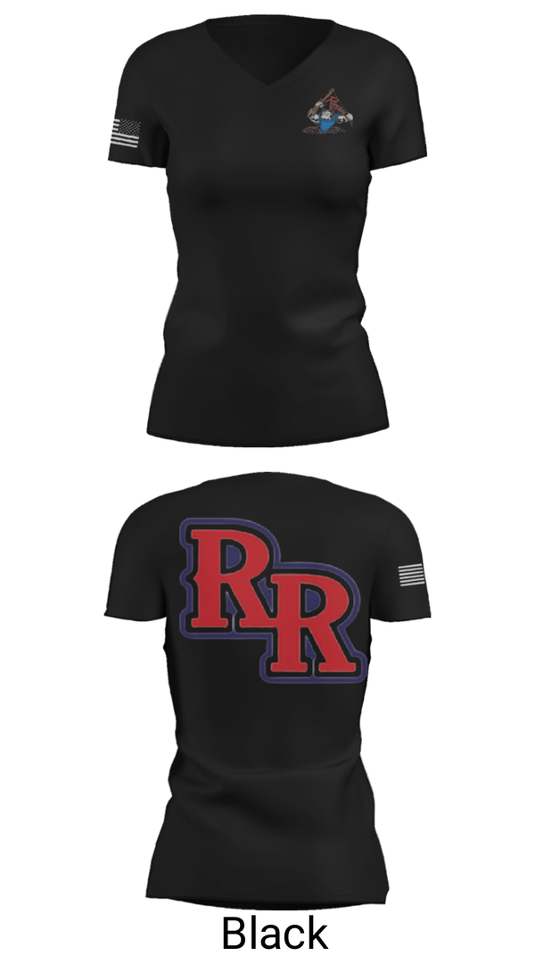 Womens Short Sleeve Vneck Shirt, Rudder Middle School Soccer, Men's Soccer, Teamtime, Team time, sublimation, custom sports apparel, team uniforms, spirit wear, spiritwear, sports uniforms, custom shirts, team store, custom team store, fundraiser sports, apparel fundraiser