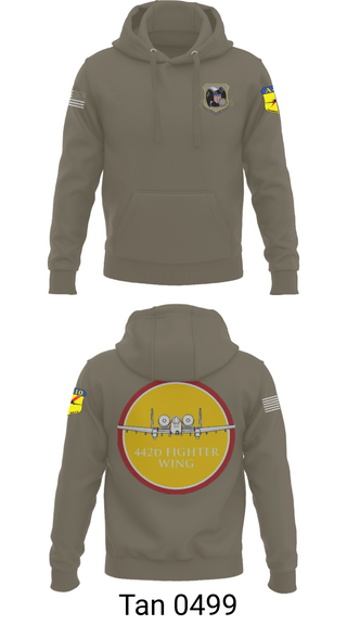 Hoodie, 442D FW, , Teamtime, Team time, sublimation, custom sports apparel, team uniforms, spirit wear, spiritwear, sports uniforms, custom shirts, team store, custom team store, fundraiser sports, apparel fundraiser
