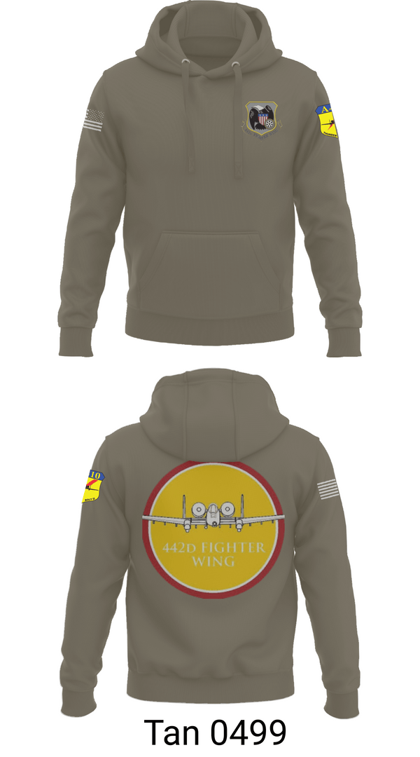 Hoodie, 442D FW, , Teamtime, Team time, sublimation, custom sports apparel, team uniforms, spirit wear, spiritwear, sports uniforms, custom shirts, team store, custom team store, fundraiser sports, apparel fundraiser