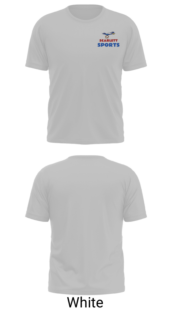 Old School Cotton Feel Shirt, Scarlett Middle School Cross Country, Cross Country, Teamtime, Team time, sublimation, custom sports apparel, team uniforms, spirit wear, spiritwear, sports uniforms, custom shirts, team store, custom team store, fundraiser sports, apparel fundraiser
