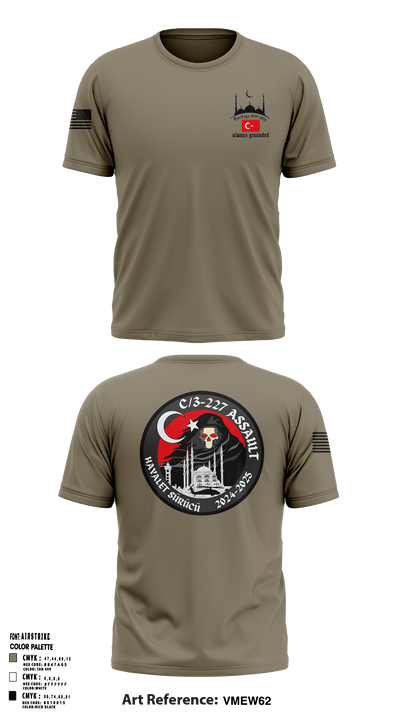 C co 3-227 AHB 18591902 Short Sleeve Performance Shirt - 1