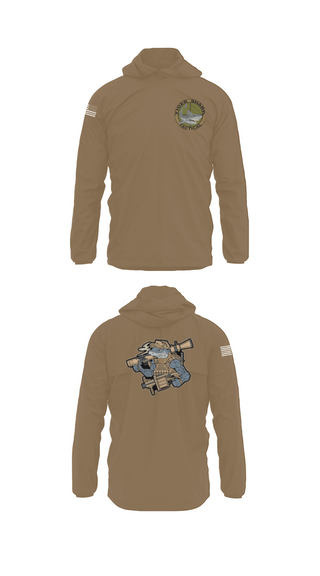 Windbreaker, Wilmington Tiger Shark, Army, Teamtime, Team time, sublimation, custom sports apparel, team uniforms, spirit wear, spiritwear, sports uniforms, custom shirts, team store, custom team store, fundraiser sports, apparel fundraiser