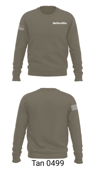 Crew Neck Sweatshirt, Belleville, Police, Teamtime, Team time, sublimation, custom sports apparel, team uniforms, spirit wear, spiritwear, sports uniforms, custom shirts, team store, custom team store, fundraiser sports, apparel fundraiser