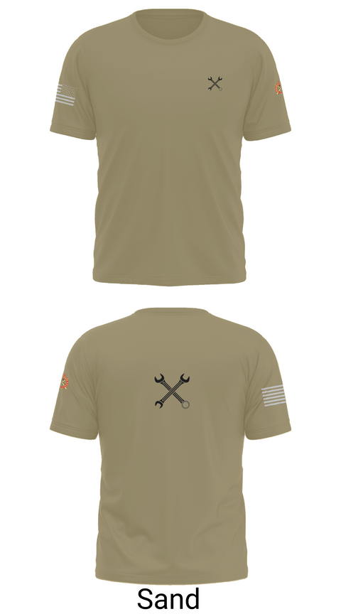 Short Sleeve Performance Shirt, B CO 2-12 CAV, Army, Teamtime, Team time, sublimation, custom sports apparel, team uniforms, spirit wear, spiritwear, sports uniforms, custom shirts, team store, custom team store, fundraiser sports, apparel fundraiser