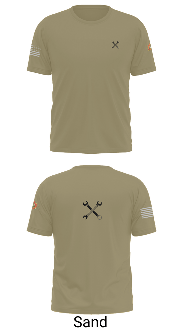 Short Sleeve Performance Shirt, B CO 2-12 CAV, Army, Teamtime, Team time, sublimation, custom sports apparel, team uniforms, spirit wear, spiritwear, sports uniforms, custom shirts, team store, custom team store, fundraiser sports, apparel fundraiser
