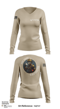 91 Bravo 3173818 Women's Long Sleeve V-neck Shirt - 119