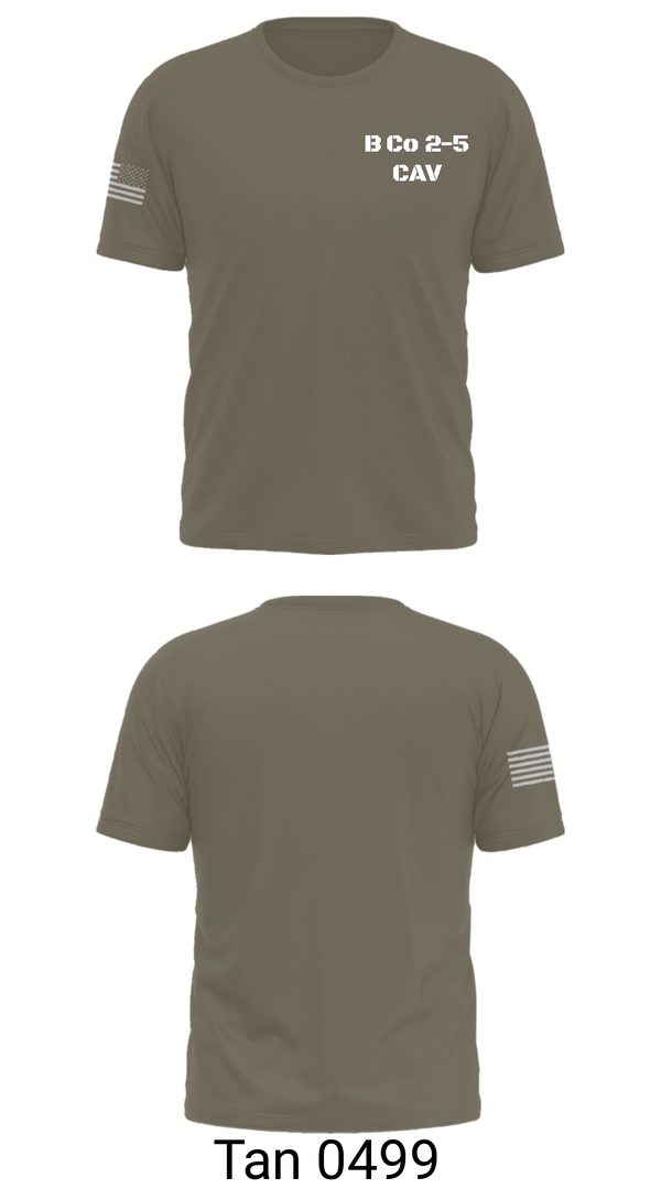 Short Sleeve Performance Shirt, B Co 2-5 CAV, , Teamtime, Team time, sublimation, custom sports apparel, team uniforms, spirit wear, spiritwear, sports uniforms, custom shirts, team store, custom team store, fundraiser sports, apparel fundraiser