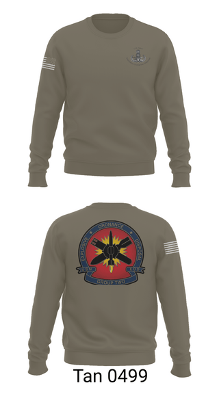 Crew Neck Sweatshirt, EODMU 2, , Teamtime, Team time, sublimation, custom sports apparel, team uniforms, spirit wear, spiritwear, sports uniforms, custom shirts, team store, custom team store, fundraiser sports, apparel fundraiser