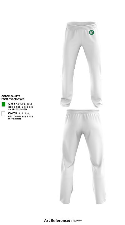 Blackfoot High School Basketball 54410044 Sweatpants - 1