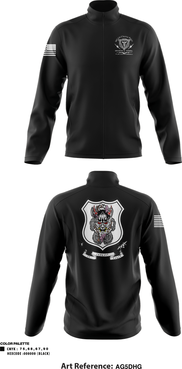 Fleece Jacket, 12th Dental Co, Navy, Teamtime, Team time, sublimation, custom sports apparel, team uniforms, spirit wear, spiritwear, sports uniforms, custom shirts, team store, custom team store, fundraiser sports, apparel fundraiser