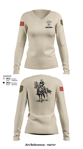 Womens Long Sleeve Vneck Shirt, CGMCG, , Teamtime, Team time, sublimation, custom sports apparel, team uniforms, spirit wear, spiritwear, sports uniforms, custom shirts, team store, custom team store, fundraiser sports, apparel fundraiser