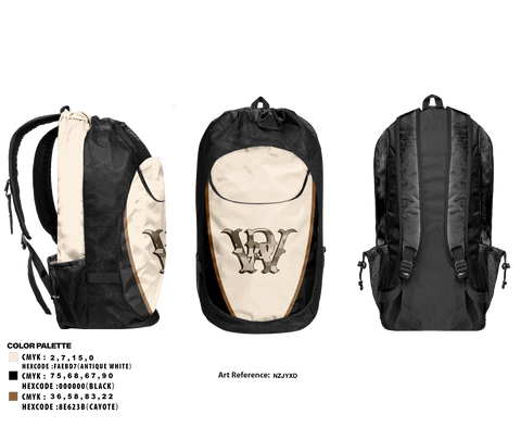 Gear Bag, Wardogs, Baseball, Teamtime, Team time, sublimation, custom sports apparel, team uniforms, spirit wear, spiritwear, sports uniforms, custom shirts, team store, custom team store, fundraiser sports, apparel fundraiser