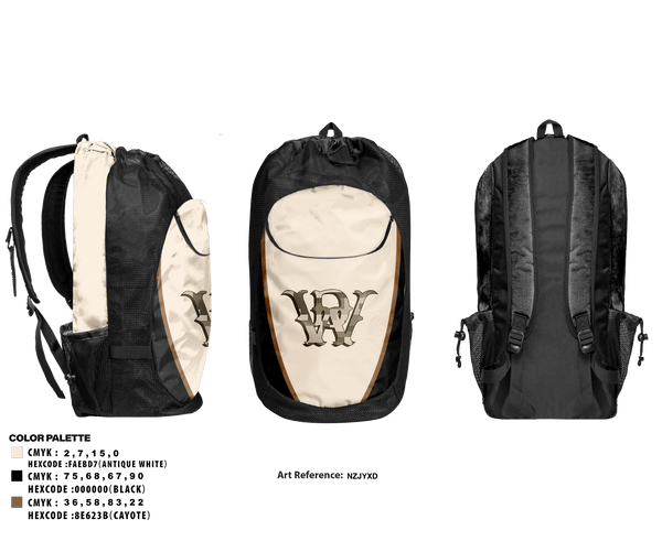 Gear Bag, Wardogs, Baseball, Teamtime, Team time, sublimation, custom sports apparel, team uniforms, spirit wear, spiritwear, sports uniforms, custom shirts, team store, custom team store, fundraiser sports, apparel fundraiser