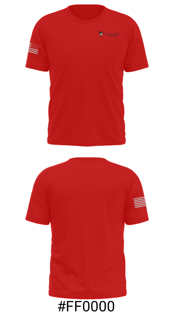Short Sleeve Performance Shirt, Santa Maria High School Tennis, Tennis, Teamtime, Team time, sublimation, custom sports apparel, team uniforms, spirit wear, spiritwear, sports uniforms, custom shirts, team store, custom team store, fundraiser sports, apparel fundraiser