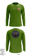 3rd Intelligence Battalion 49807001 Long Sleeve Performance Shirt - 1