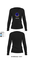 509 OSS 20473594 Women's Long Sleeve V-neck Shirt - 22