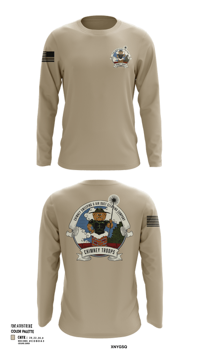 Chimney troops 46116890 Long Sleeve Performance Shirt 113